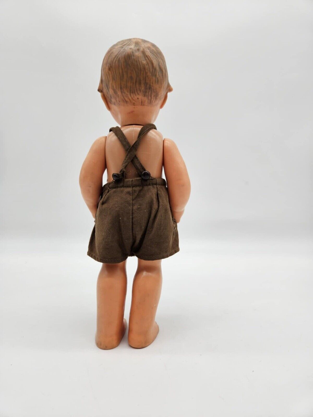 VINTAGE MJ HUMMEL GOEBEL BOY IN LEDERHOSEN 11" DOLL ~ MADE IN WEST GERMANY