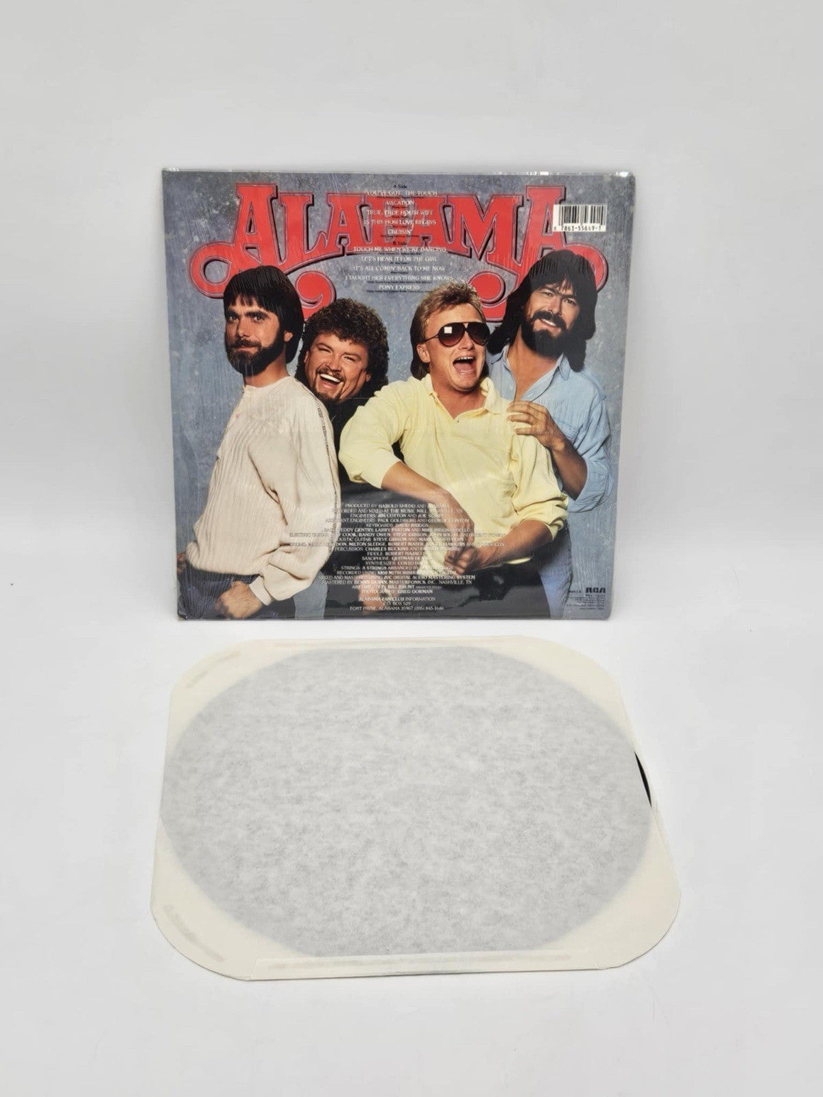 ALABAMA "The Touch" LP Original 1986 RCA 5649-R-1 First Press VG++ / EX