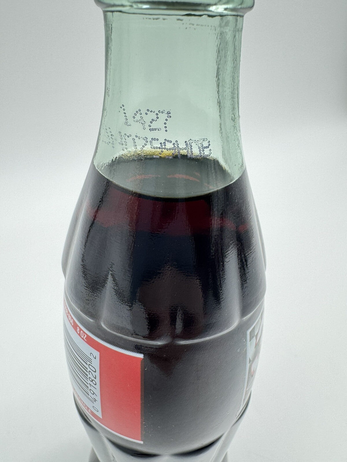 1996 Full Coca Cola bottle #35 Todd Bodine Nascar 8 ounces
