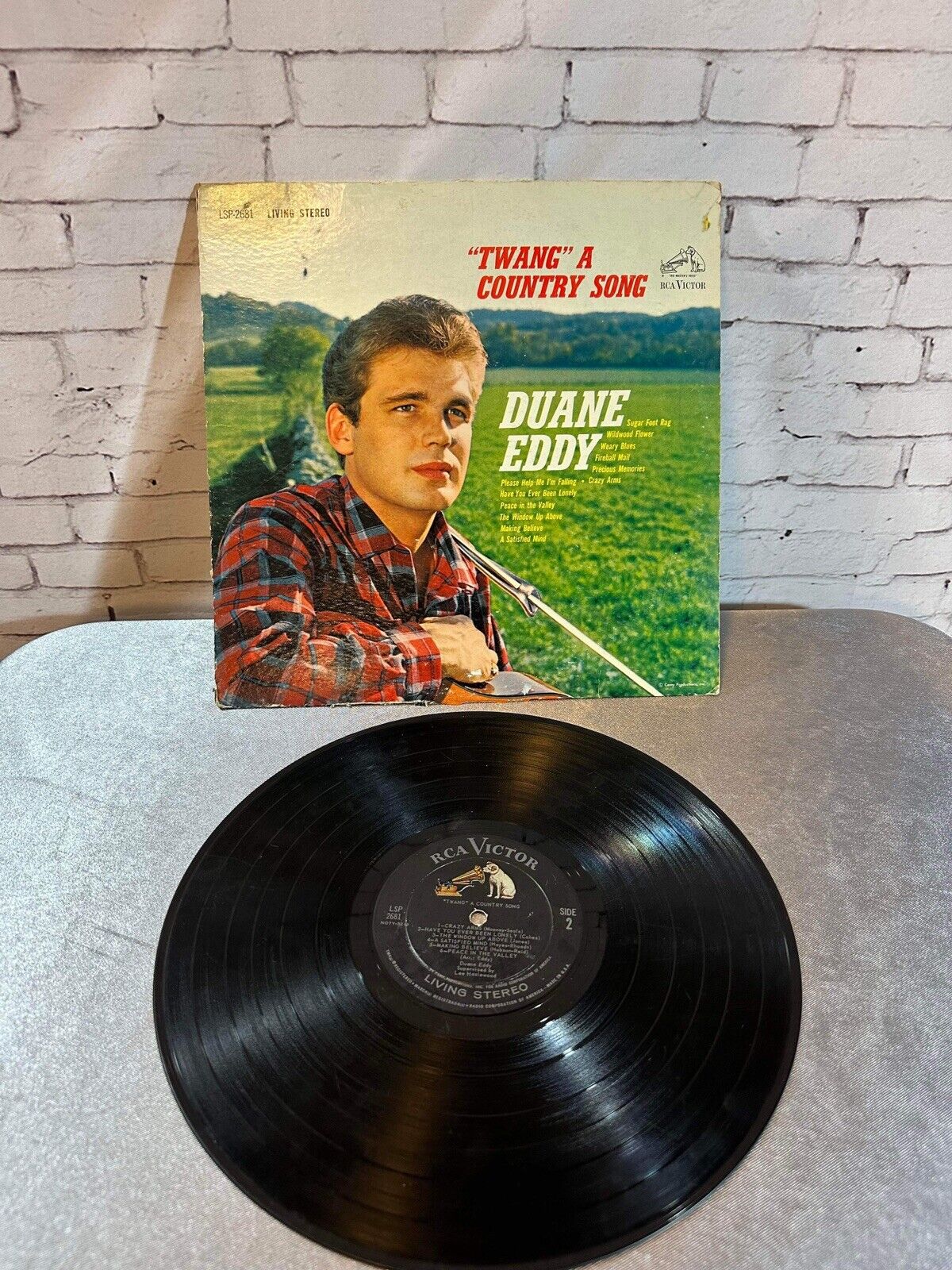 Twang A Country Song - Duane Eddy Vinyl (LP, 1963, Stereo RCA Victor Records)