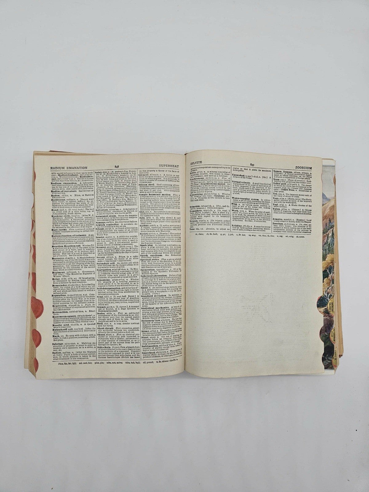 Vintage 1954 Library Of Universal Knowledge Book