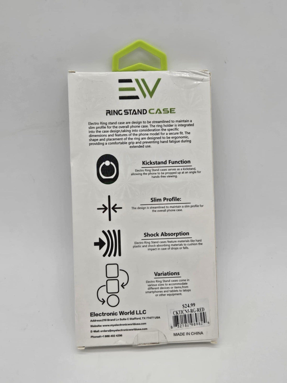 Pack+ For Cricket Dream Innovate 5G AT&T Radiant Max 5G Ring Magnet Phone Case