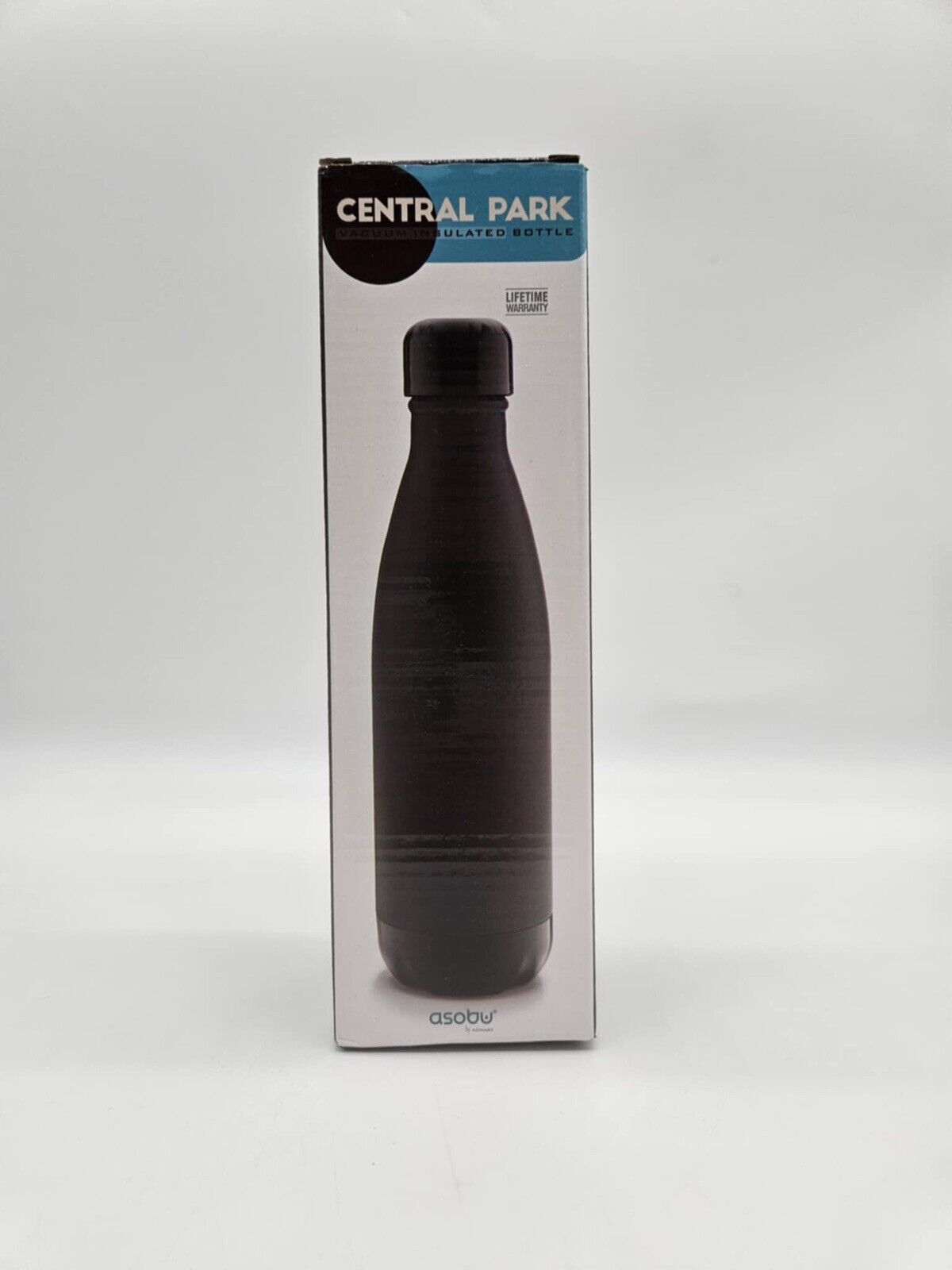 CENTRAL PARK Stainless Steel Water Bottle 17oz 500ml Vacuum Insulated