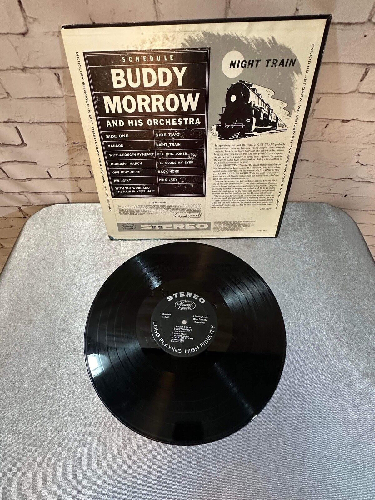 Buddy Morrow & Orchestra – Night Train | Mercury SR-60009 Vinyl LP Record 1959