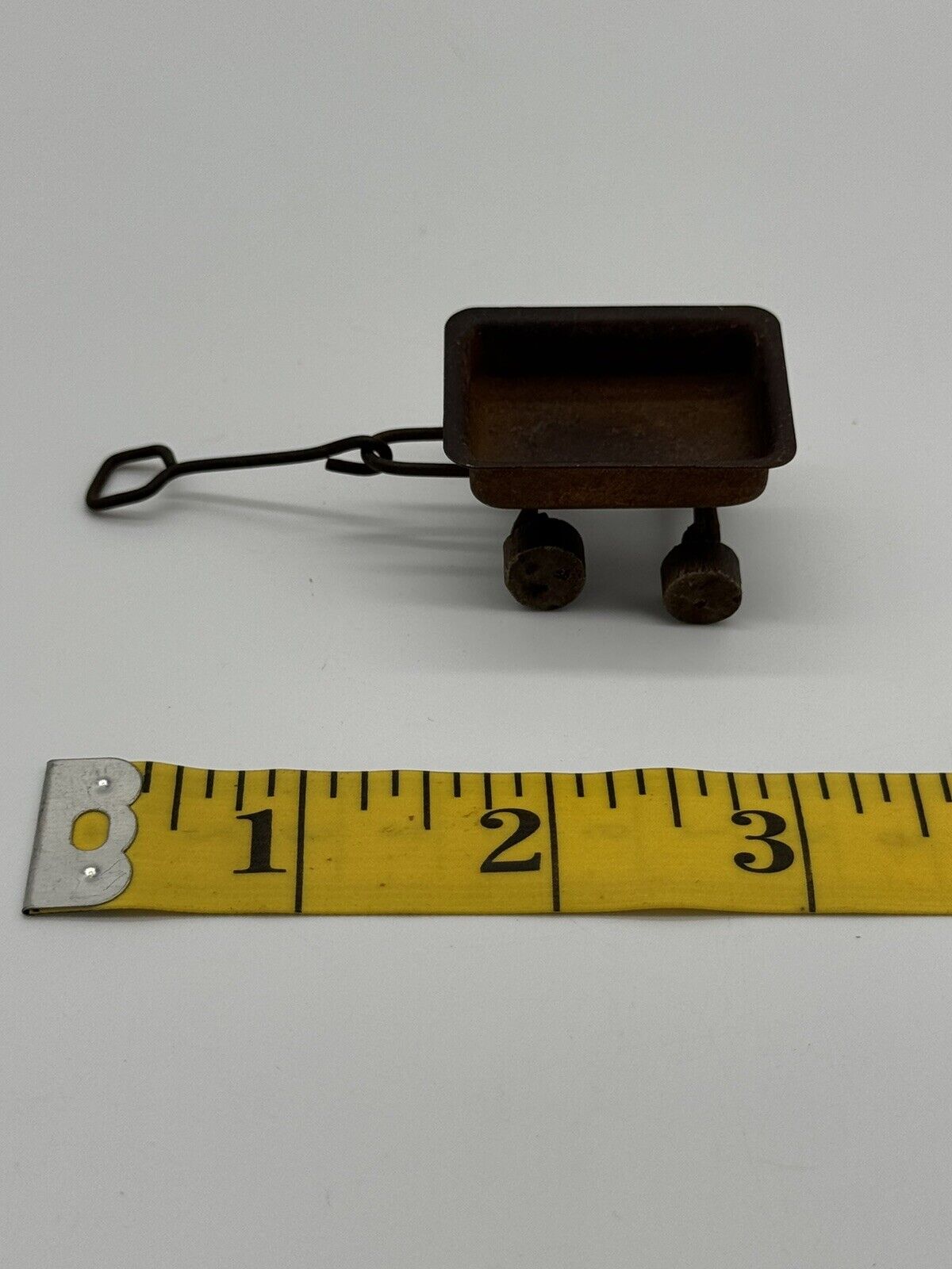 Vintage Rusty Tiny Miniature Wagon TNO 006