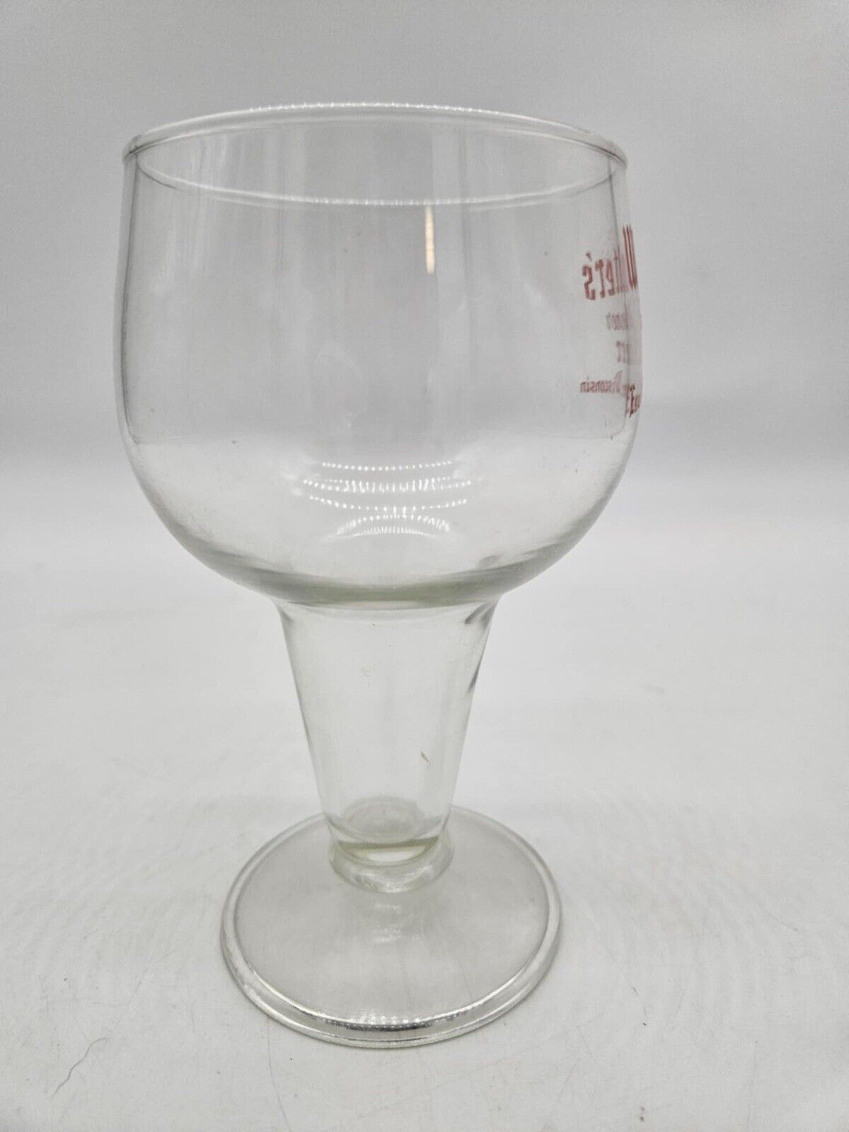 WnltersPilsener BeerÊnu Claire, Wisconsin GOBLET PUB STEM GLASS