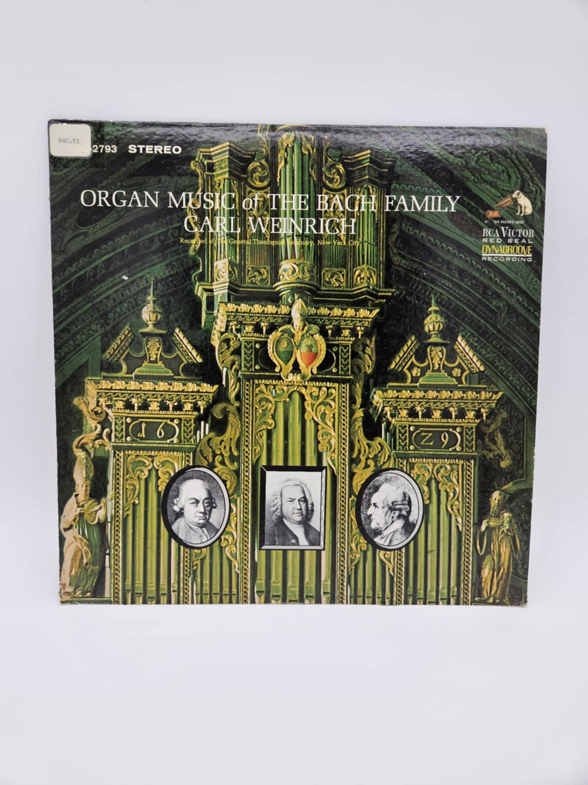 Carl Weinrich - Organ Music Of The Bach Family (LP)