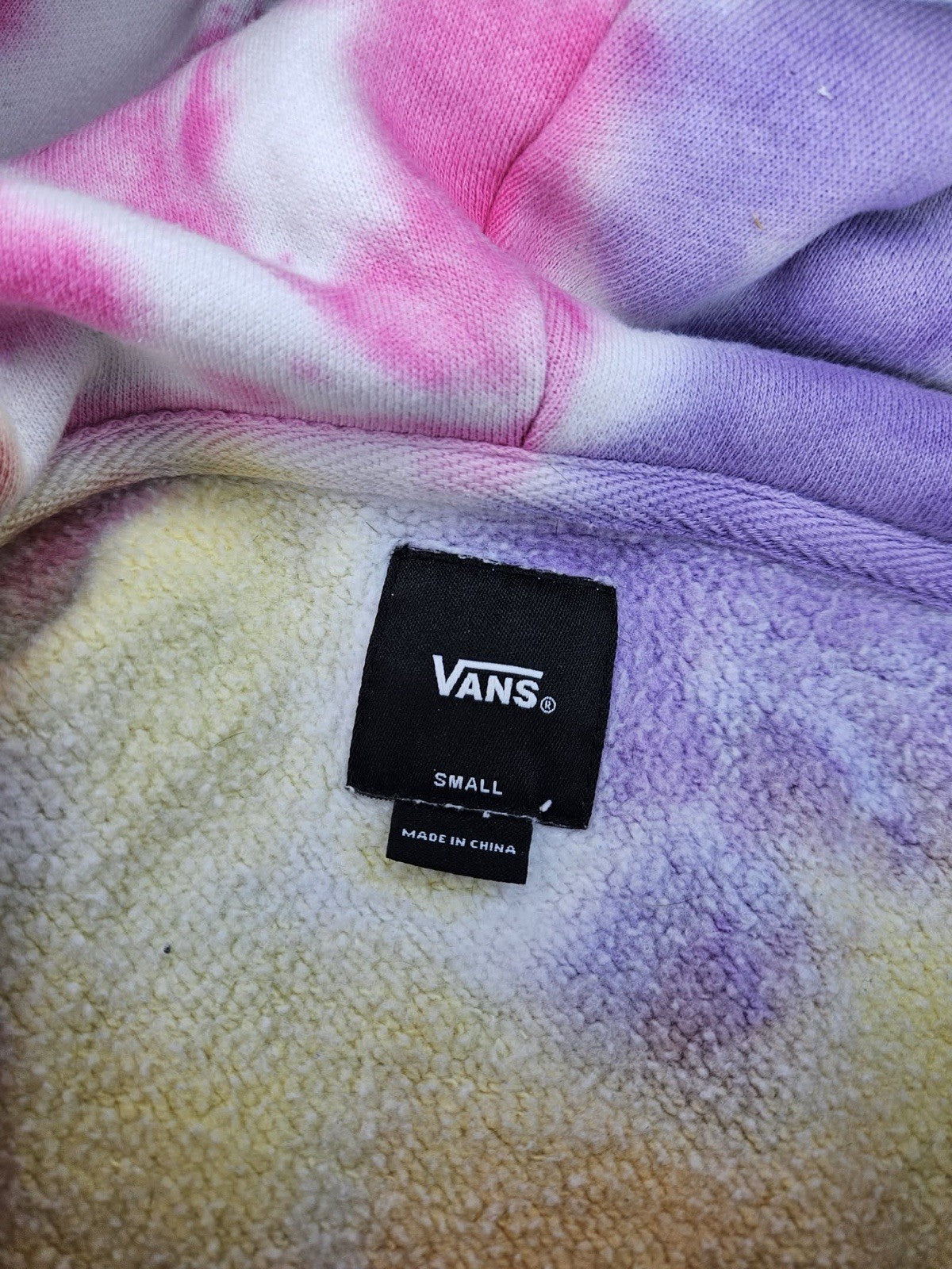 Vans Off The Wall Tie Dye Hoodie Women’s Small