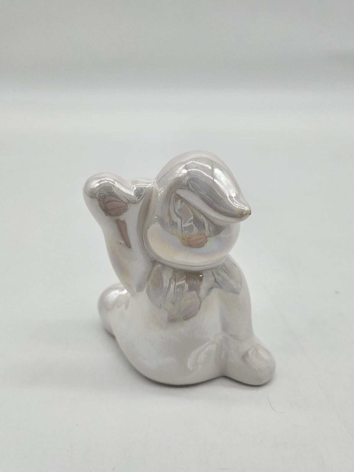 Adorable Porcelain Halloween White Funny and Playful Ghost 3-4” Figurine