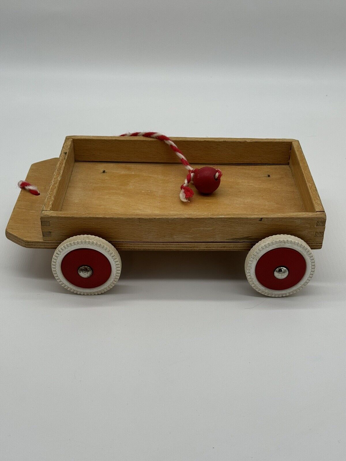 Lot of 2 Vintage 1950s Wooden Wagon Wheels Excellent Condition VTY 005