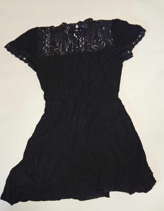 Women's American Rag Corset Style Sun Dress Crochet Back ~ Sz M