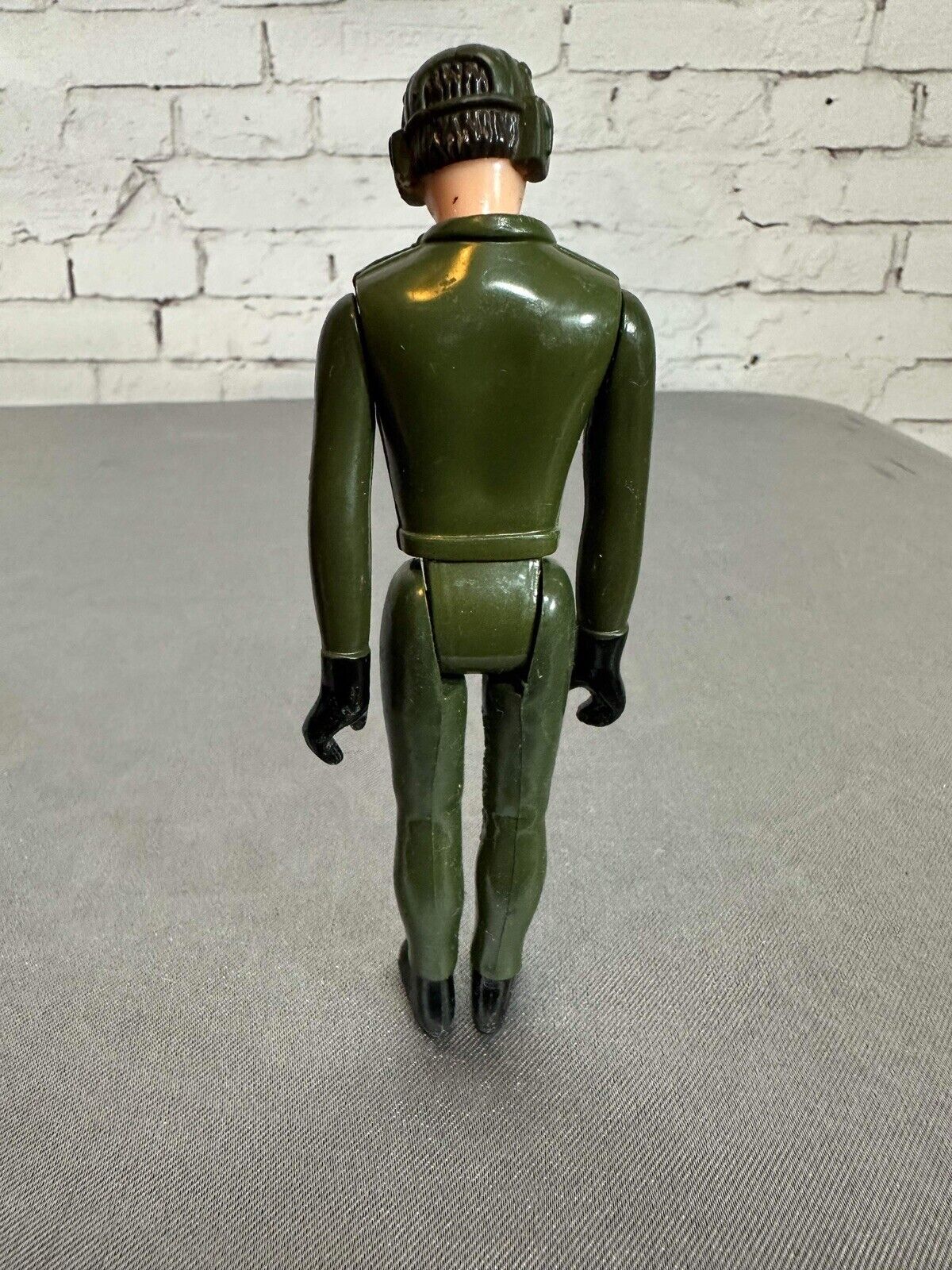 1980's Vintage GAY TOY INC. US Army J eep #650 Plastic 9" Length W/ Driver VTY