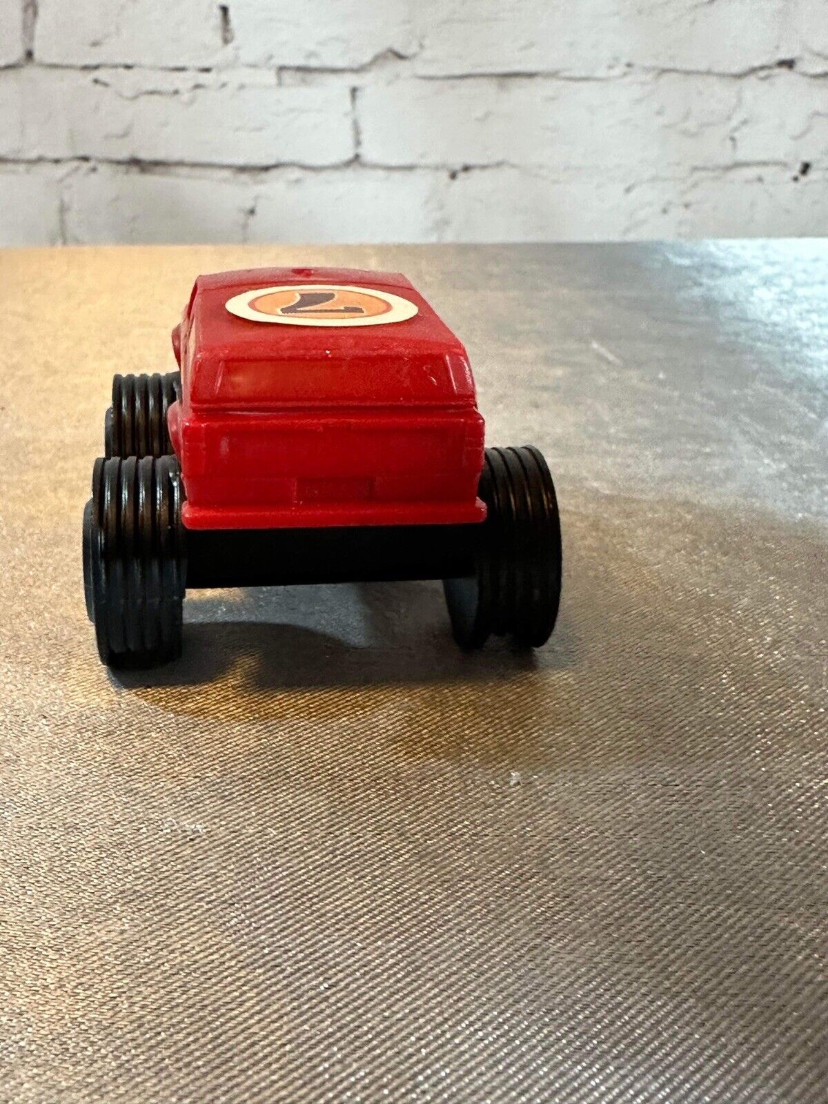 1982 Mattel Made In Mexico Plastic Bronco Truck Red Vintage Toy VTY