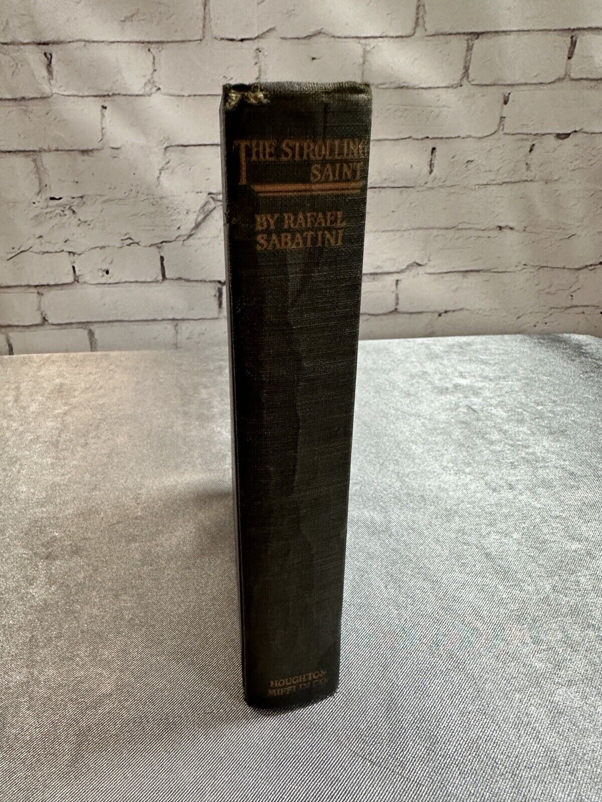 The Strolling Saint By Rafael Sabatini. Co. 1937 HC 1st Edition VBKS