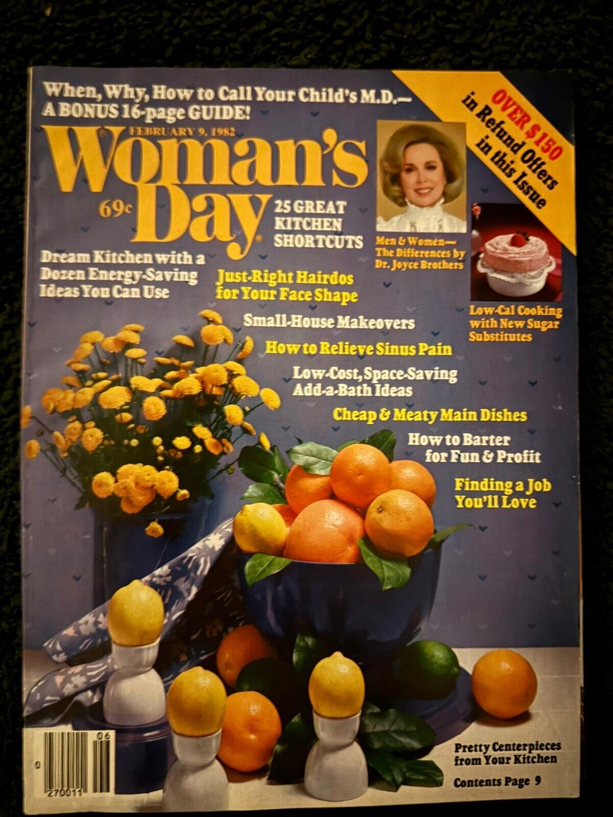 Vintage 1980s Woman’s Day Magazine Lot of 6