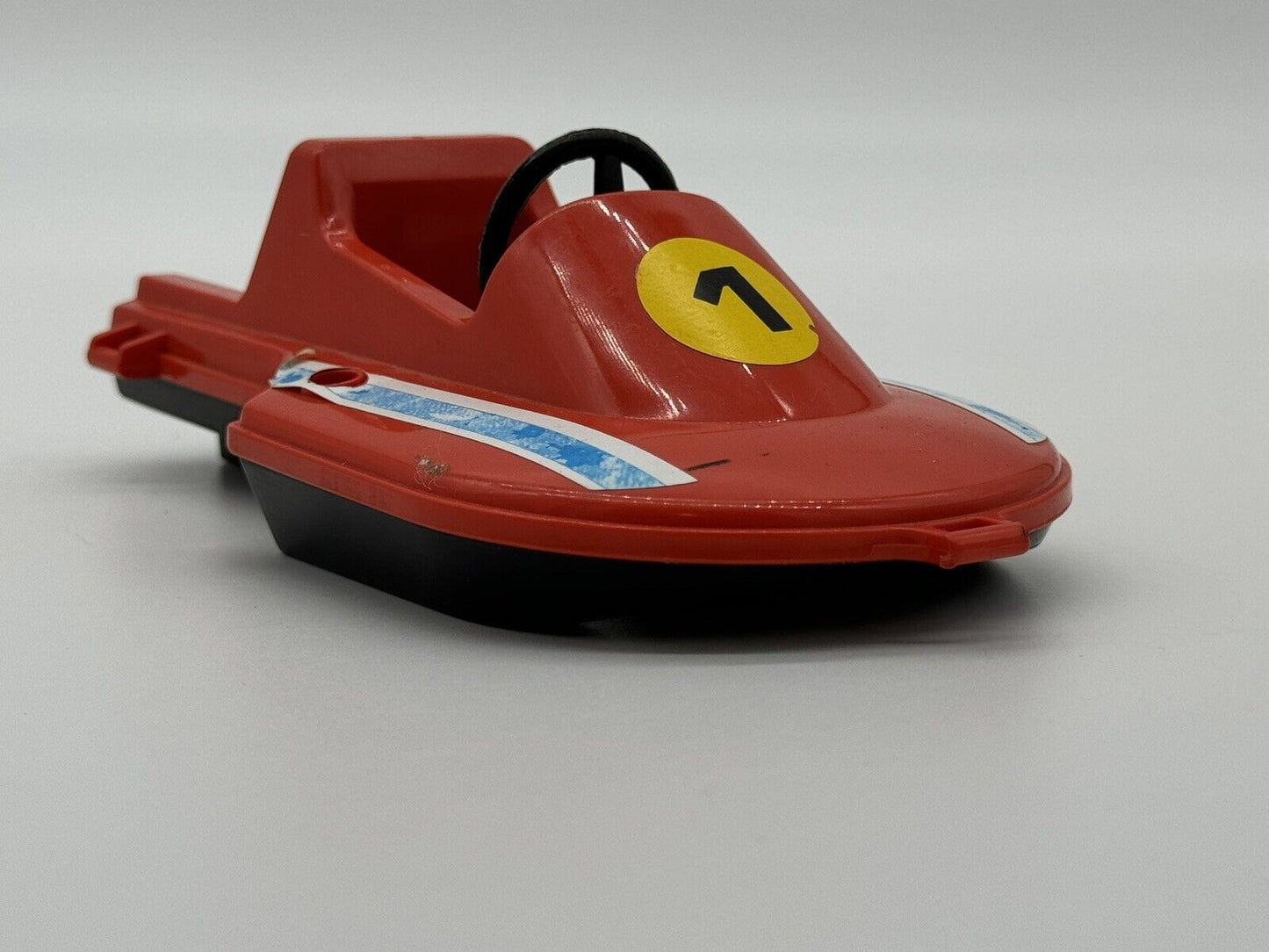 Vintage Playmobil Geobra Klicky 3538 Speed Boat VTG 1979