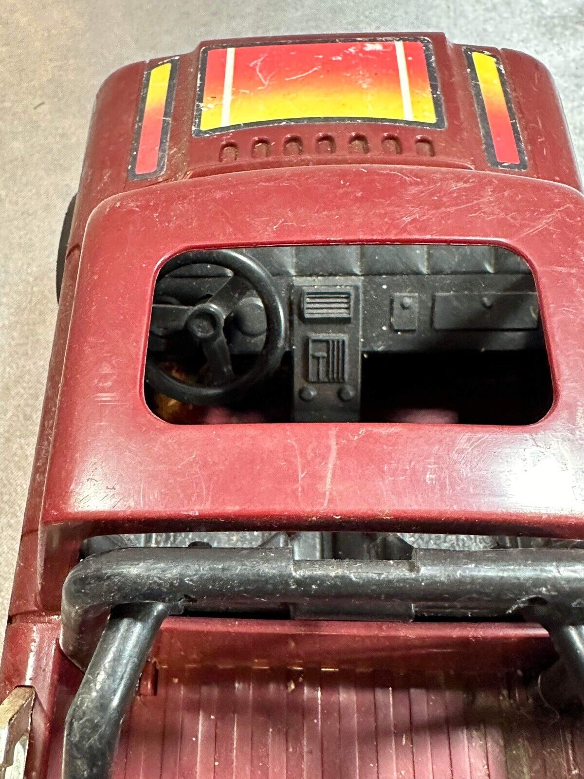Trail Boss 4x4 truck with roll bar and lights 1983 Fisher Price 10 inch VTY