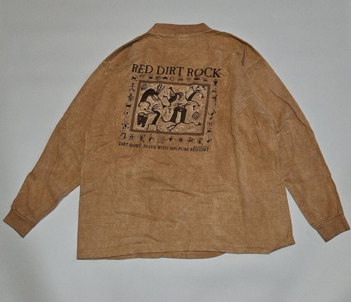 Vintage Men’s Size L Hawai’i Red Dirt Shirt 1990’s Kauai Long Sleeve Shirt (JB01