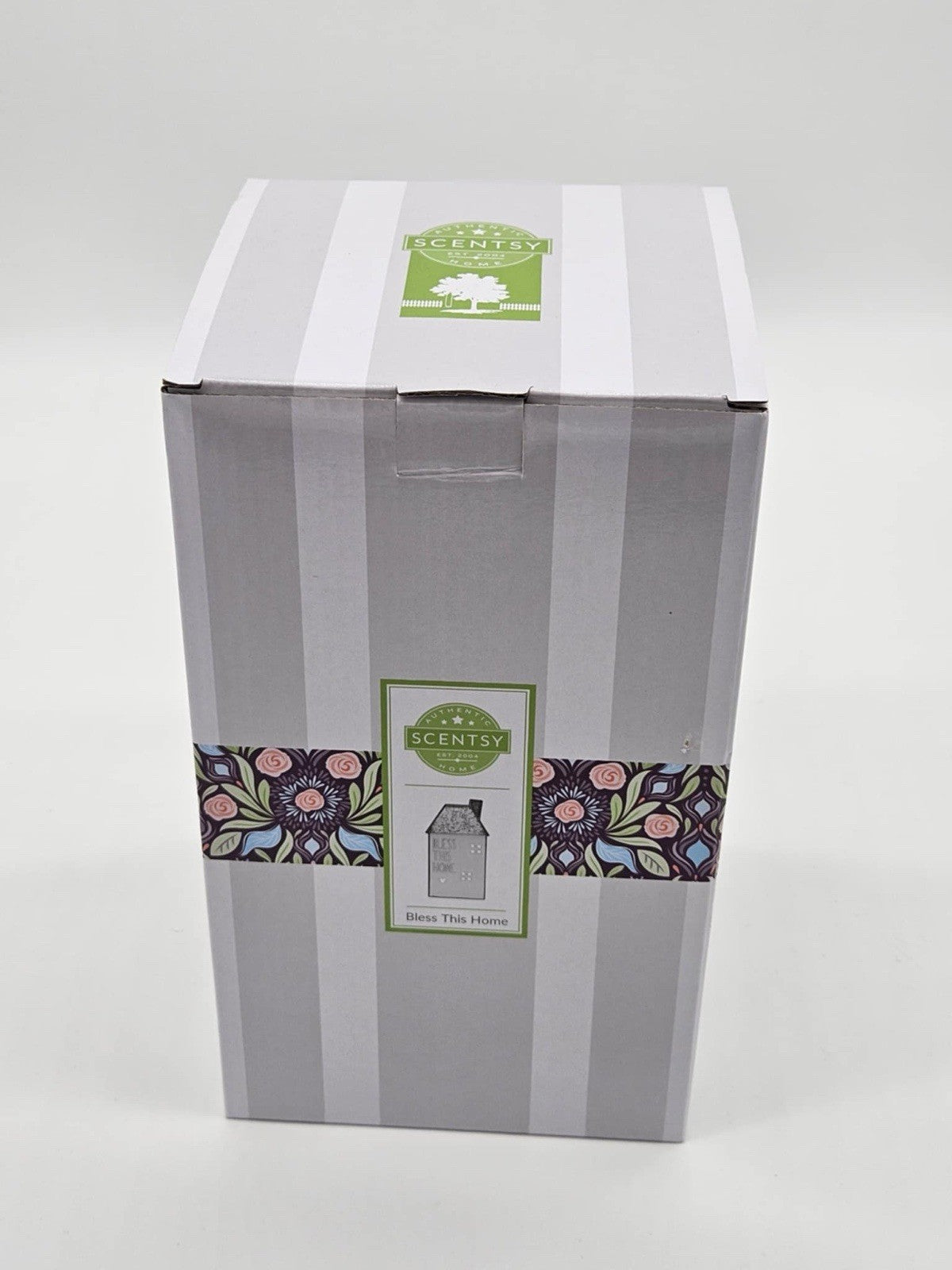 Scentsy BLESS THIS HOME Wax Warmer Rustic Primitive Decor 10" Tall