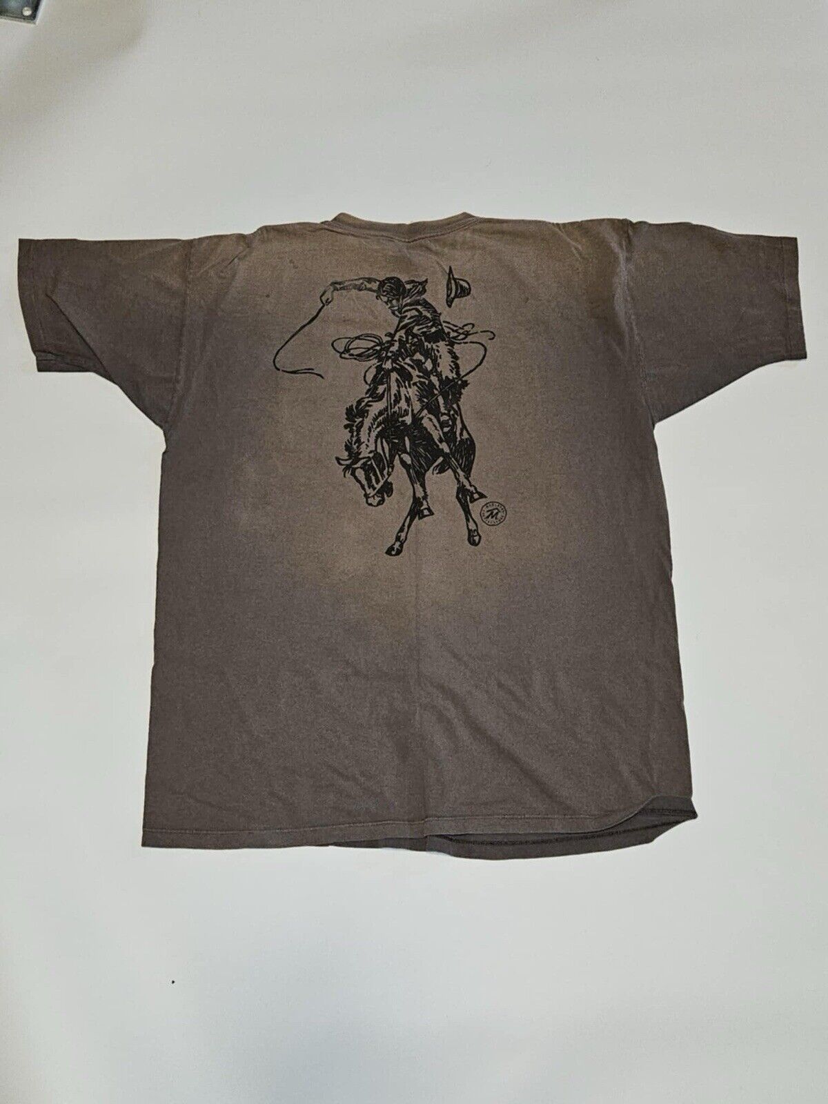 Vintage Marlboro Country Store Single Stitch Cowboy Pocket T Shirt Fits L