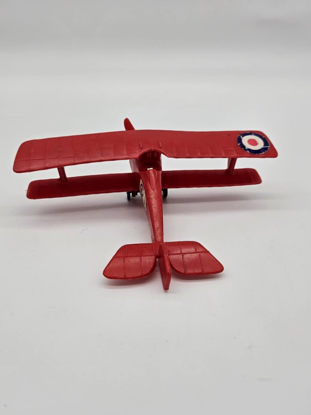 Vintage Red BiPlane - 2 1/4” Long 3" Wide