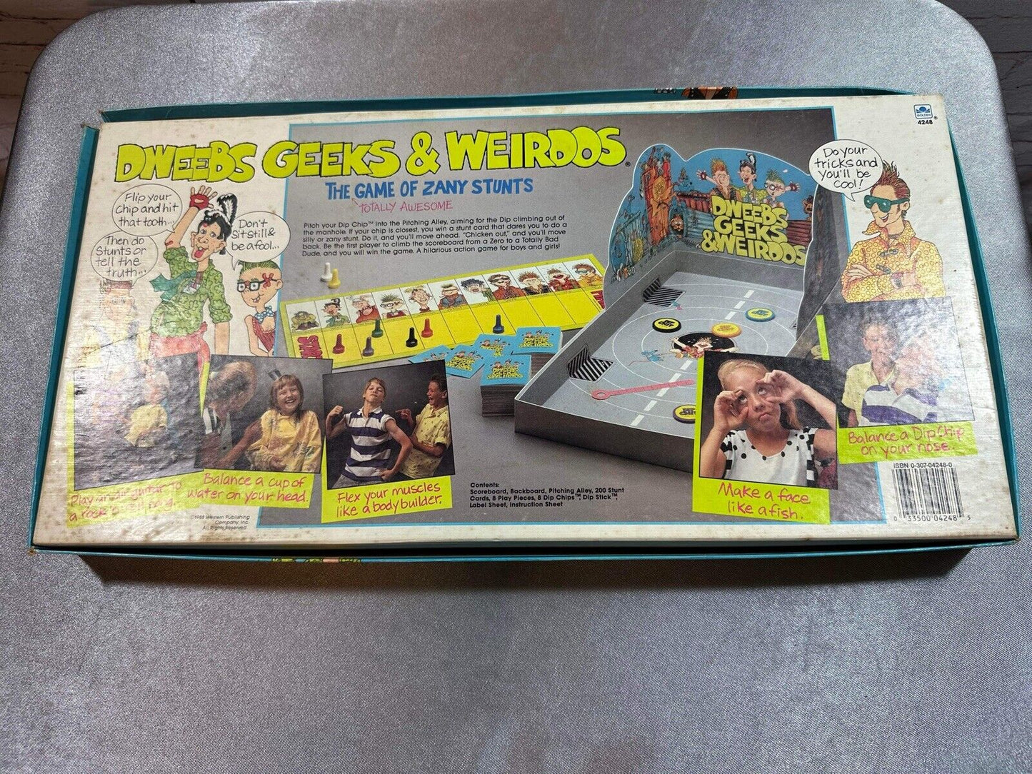 1988 Dweebs Geeks & Weirdos Board game, Pre-owned, Complete VGM FNF