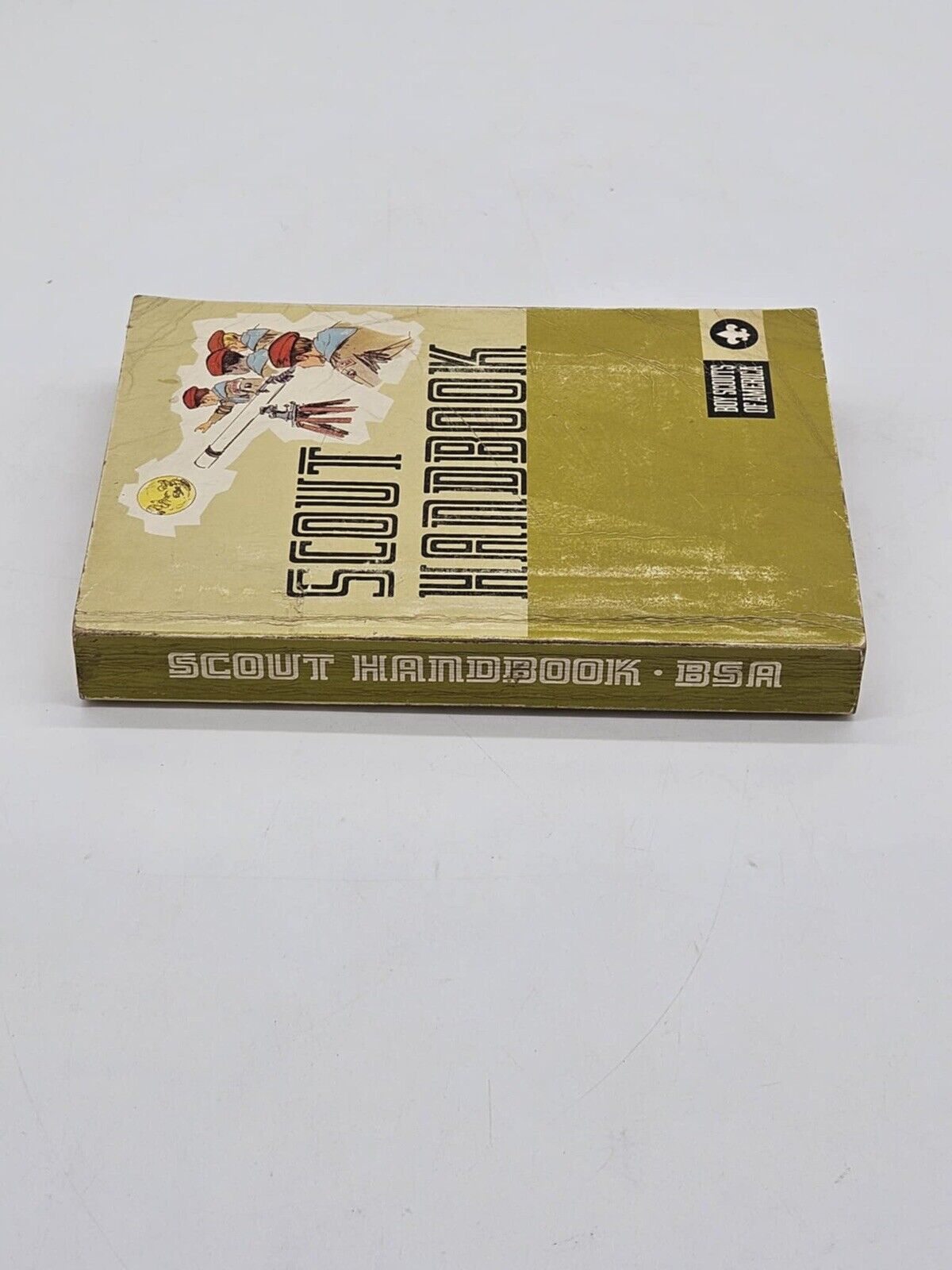 1975 8th Edition 3rd Printing Handbook Boy Scouts of America BSA Book
