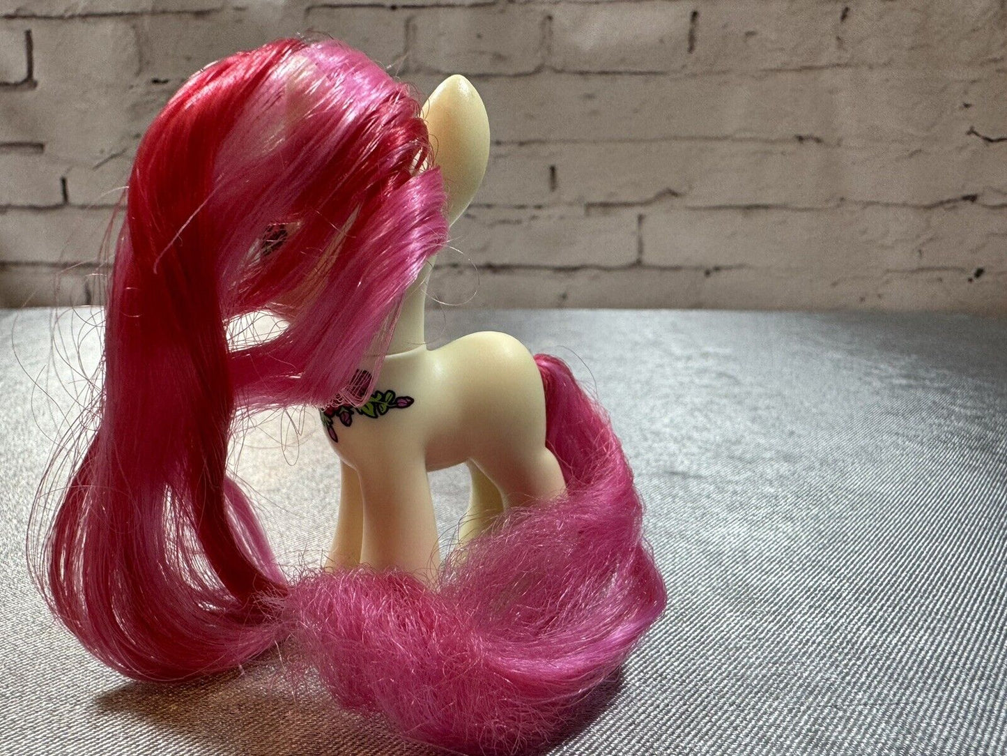 My Little Pony 2015 Roseluck 3" Brushable Ponymania Friendship Blossom Loose