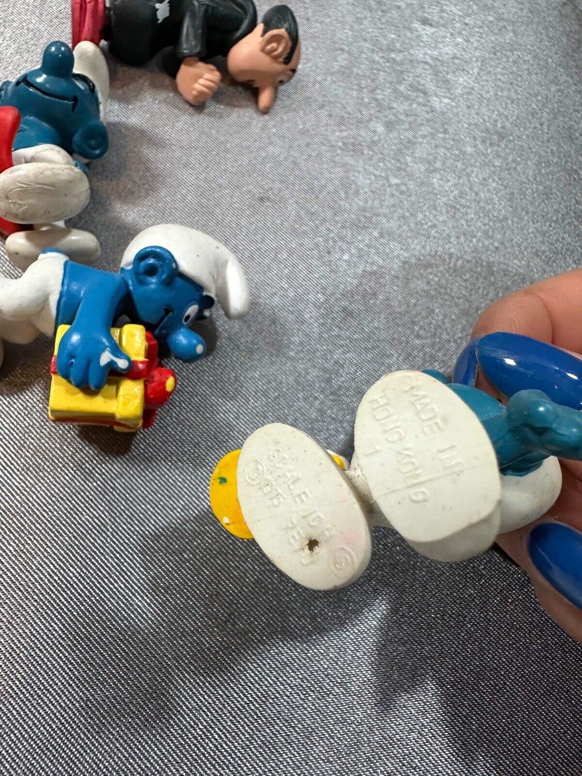 SMURFS (Peyo) - Lot of 12 Collectible Figures - Vintage Toys Used Rare VTY 003