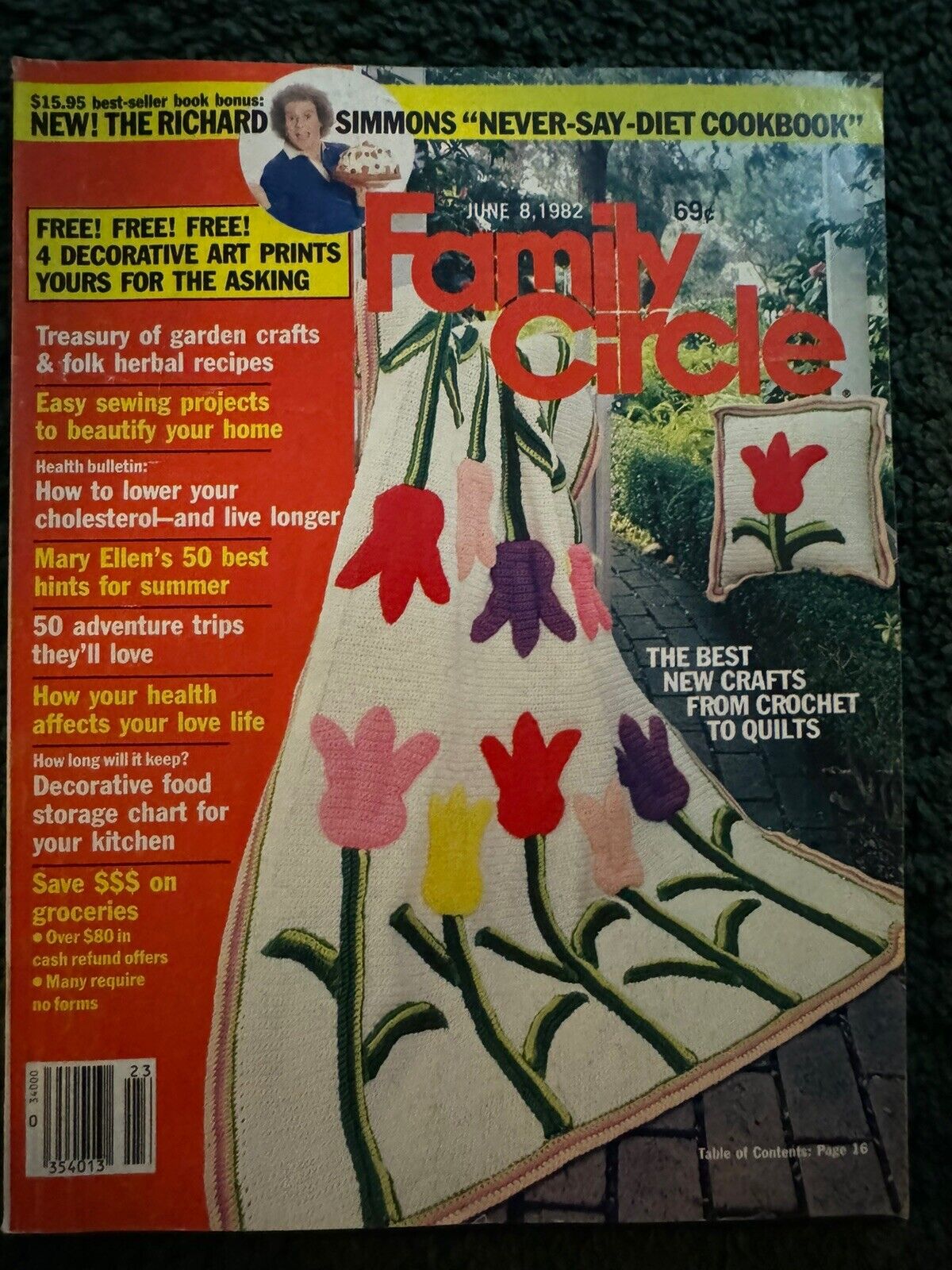 Family Circle magazine lot - Early 1980's lot of 9 - Vintage Back Issue
