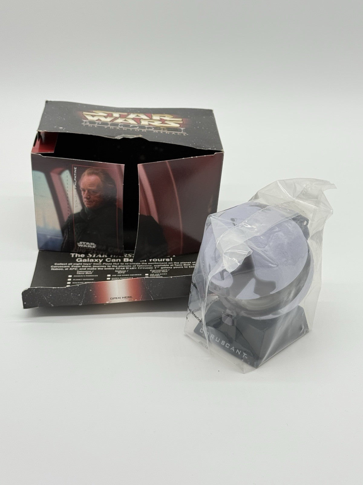 Star Wars Episode 1 Sheev Palpatine Planet Coruscant Taco Bell KFC Pizza Hut Toy