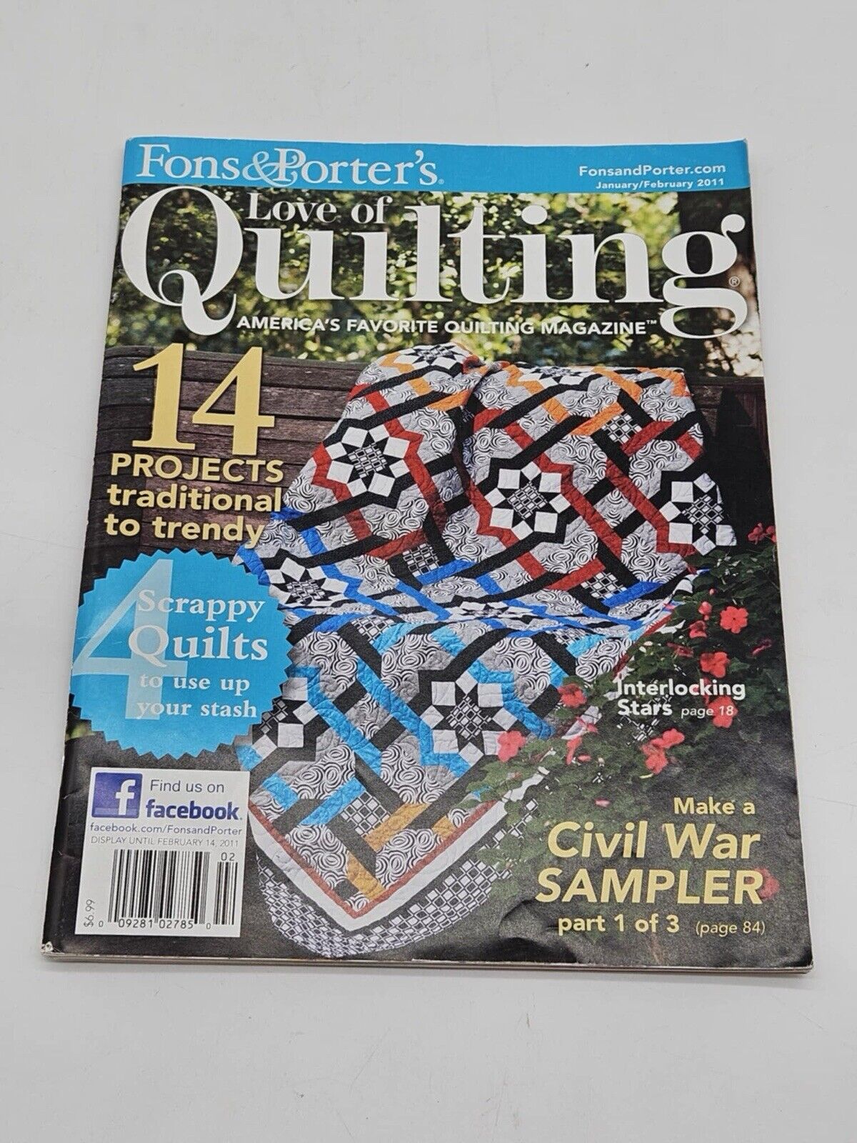 Lot of 26 ~ Fons & Porters ~ Love of Quilting Magazines