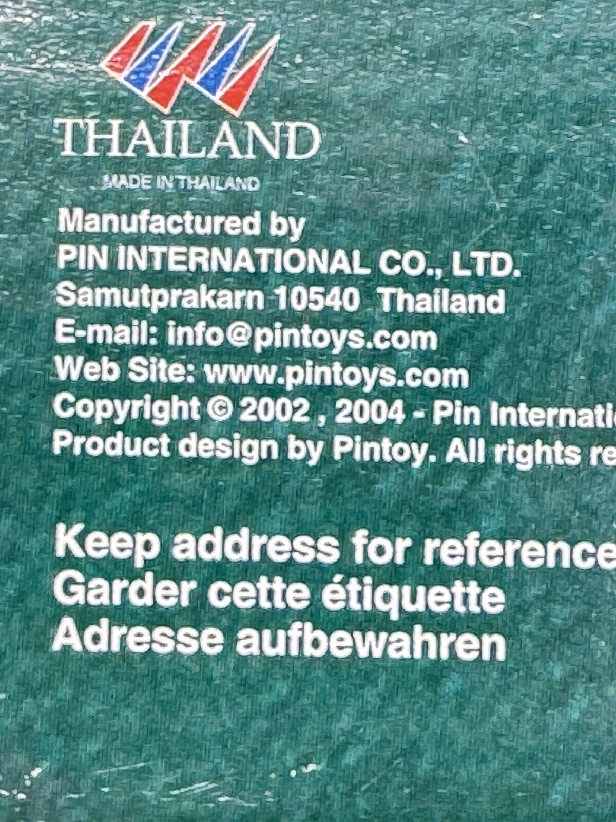 Mikado Horizontal Wooden Board Game 2004 Pintoy Skill & Steady Hand Thailand