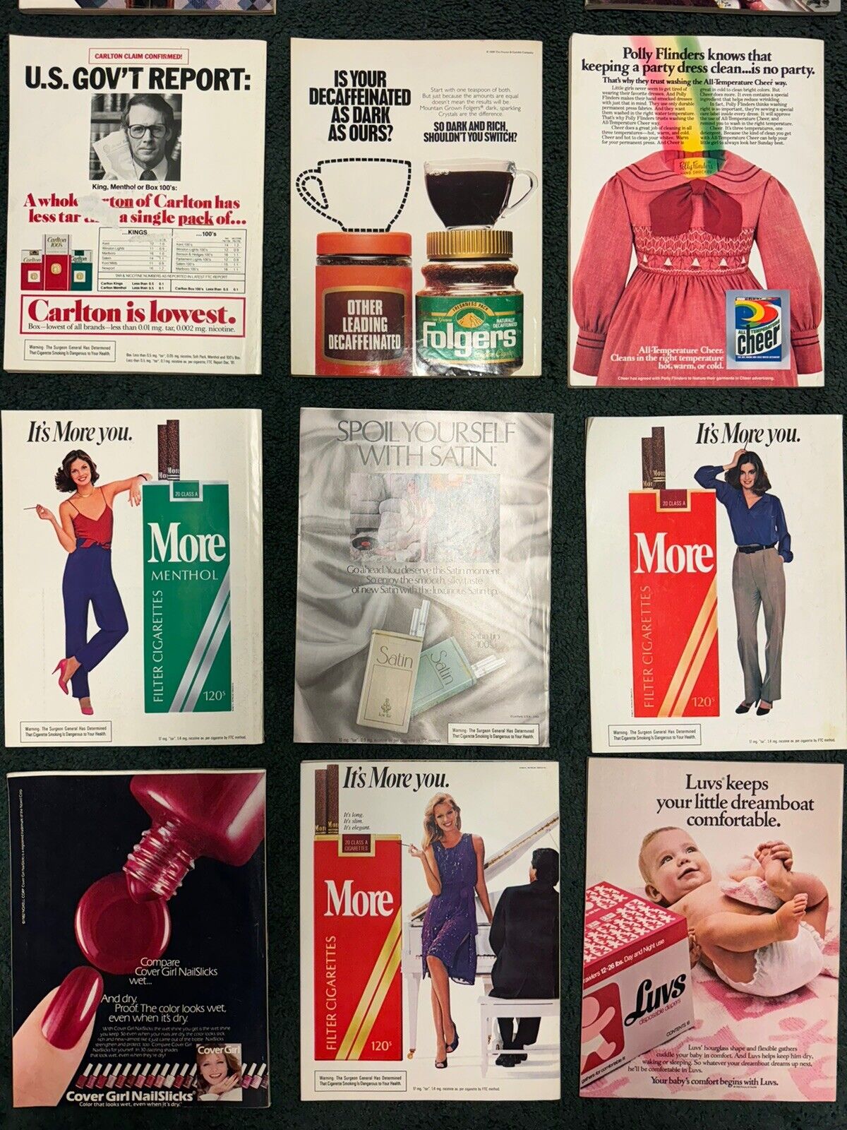 Family Circle magazine lot - Early 1980's lot of 9 - Vintage Back Issue