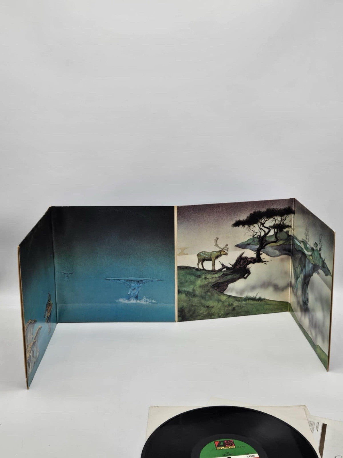 YES “YESSONGS” ORIGINAL TRIPLE 1973 VINYL LP, ATLANTIC RECORD