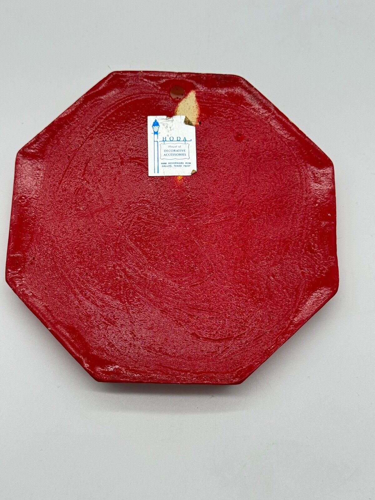 ceramic stop sign