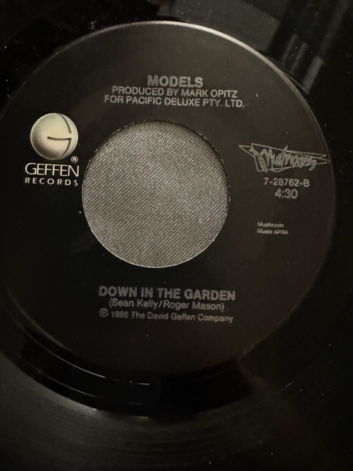 Models 45 Rpm Vinyl Record Out Of Mind Out Of Sight
