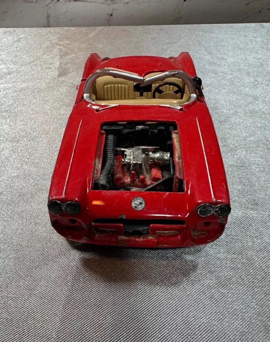 1957 Chevy Bel-Air Convertible Ertl American Muscle Red 1:18 Diecast Model Car