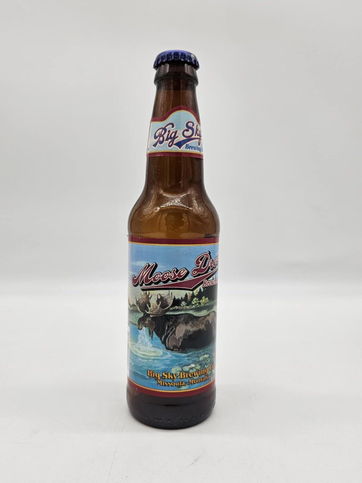 Schell's Moose Drool 12 oz. glass beer bottle
