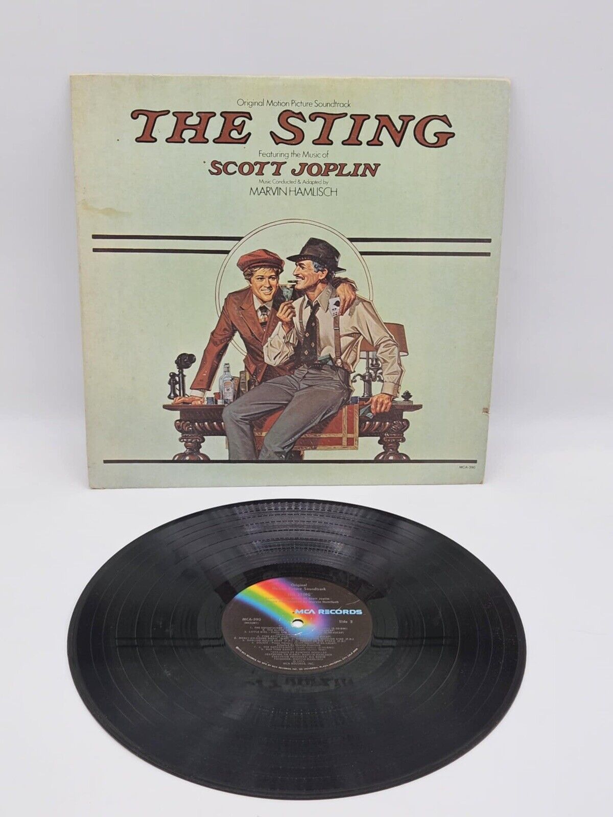soundtrack THE STING LP Record vinyl album PAUL NEWMAN ROBERT REDFORD