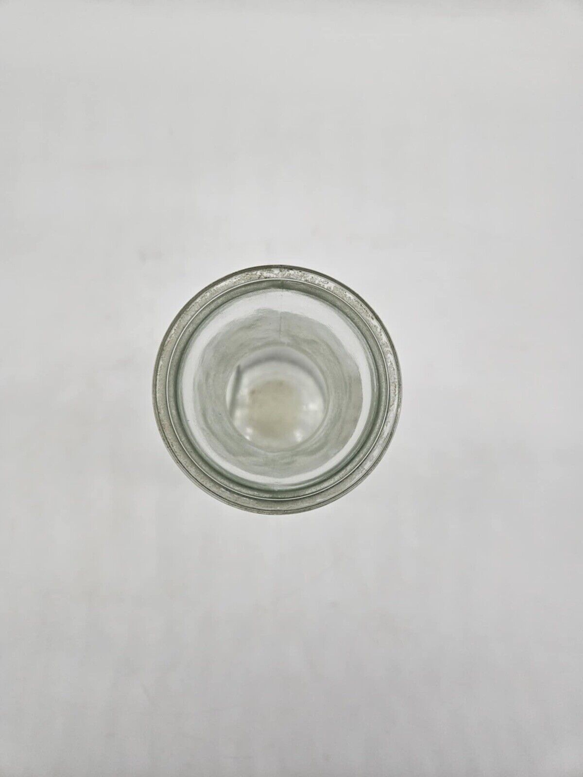 Vintage Paul Mason "Since 1852" Glass Milk Bottle Carafe or Vase Farmhouse Style