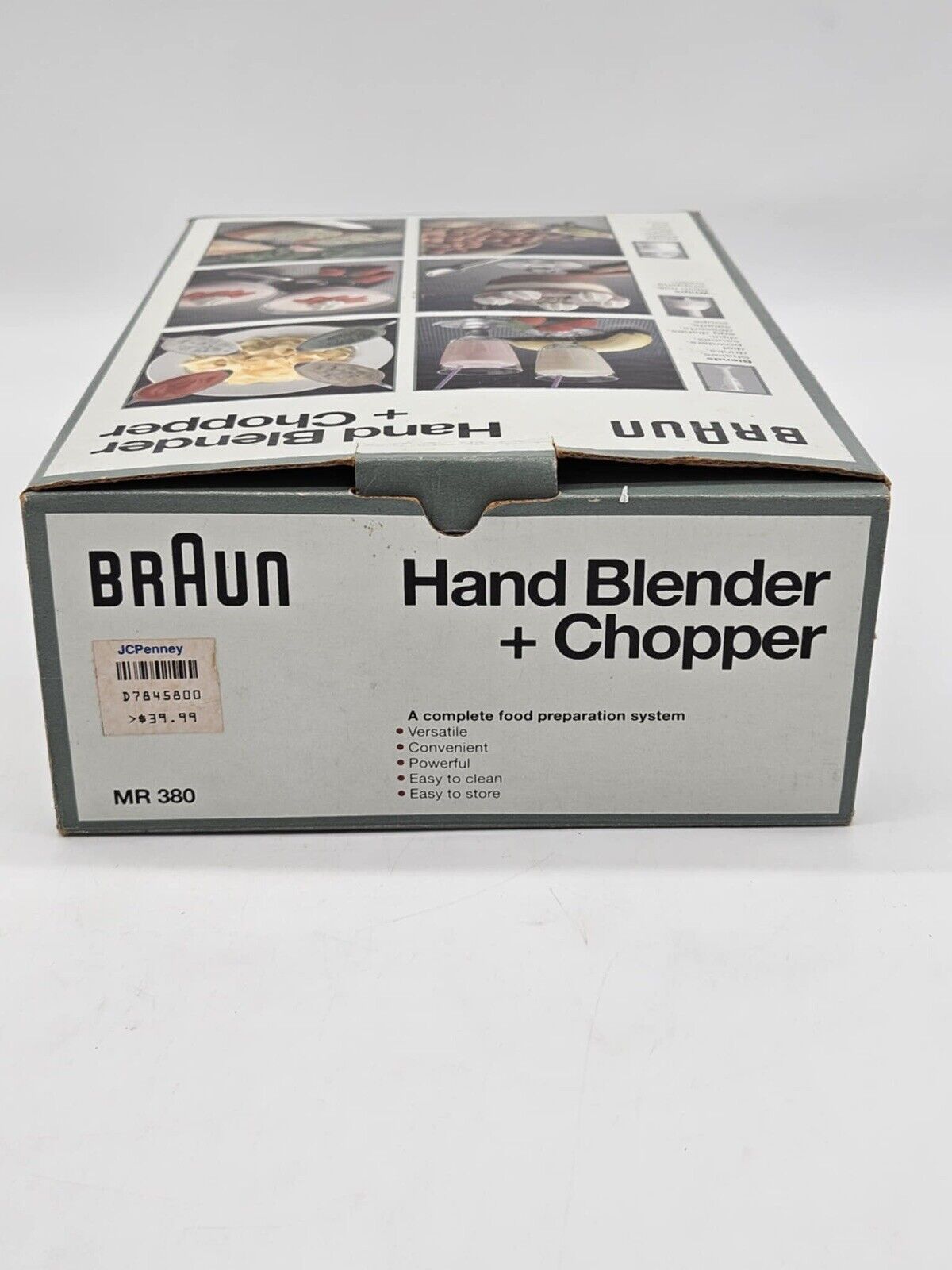 Braun Handblender Chopper Hachoir MR 380 With Box