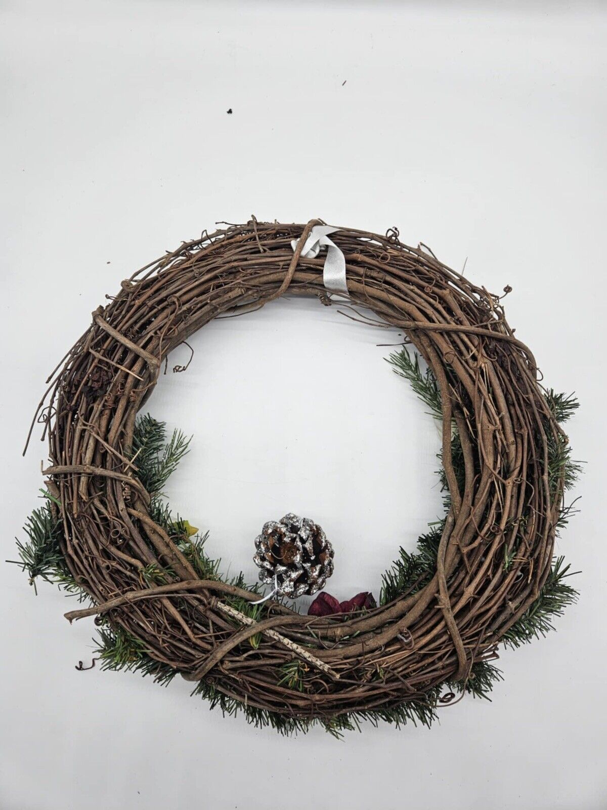Beautifully Hand Crafted & Woven Holiday Winter Wreath