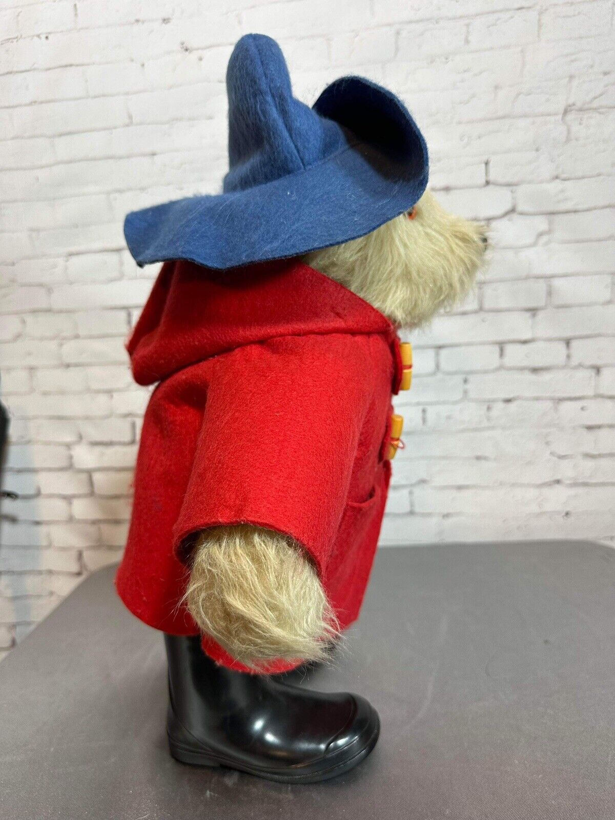 18" 1998 Original Paddington Bear ~ Blue Hat, Red Coat, Black Boots ~ Eden VTY