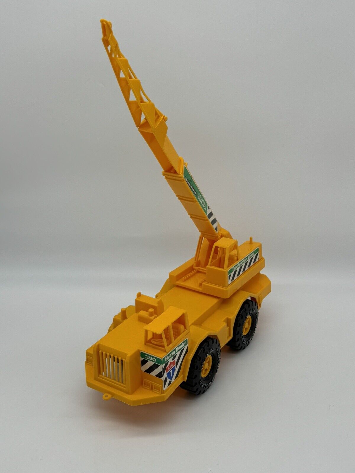 Vintage Processes Plastic Crane Truck Toy