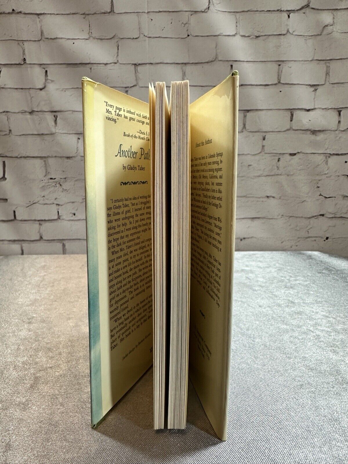 Another Path by Gladys Taber – Hardcover w/DJ – 1963 – 1st Edition VBKS