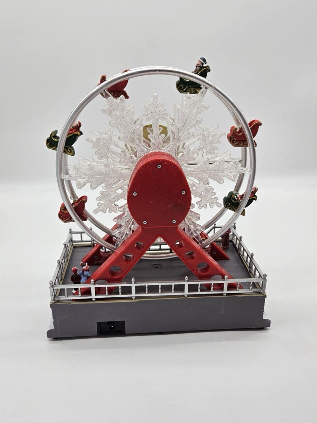 Christmas Enchanted Forest Santa Ferris Wheel Village Light-Up Carnival Ride