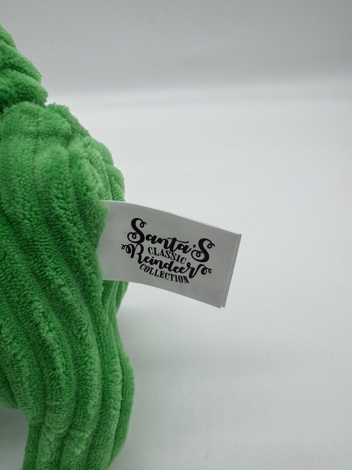 BLITZEN Santa Claus GREEN REINDEER PLUSH TOY DOLL Sugar Loaf & 2024 Jazwares NEW