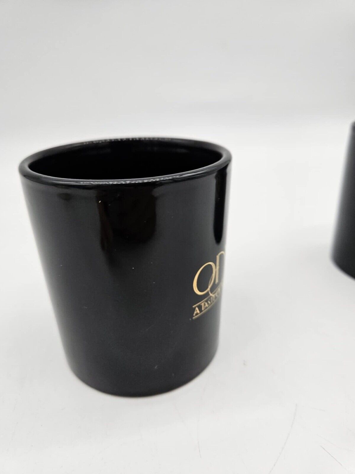 2 VTG Odyssey A Taste of World Class Cruising Chicago Yacht Ceramic Coffee Mugs