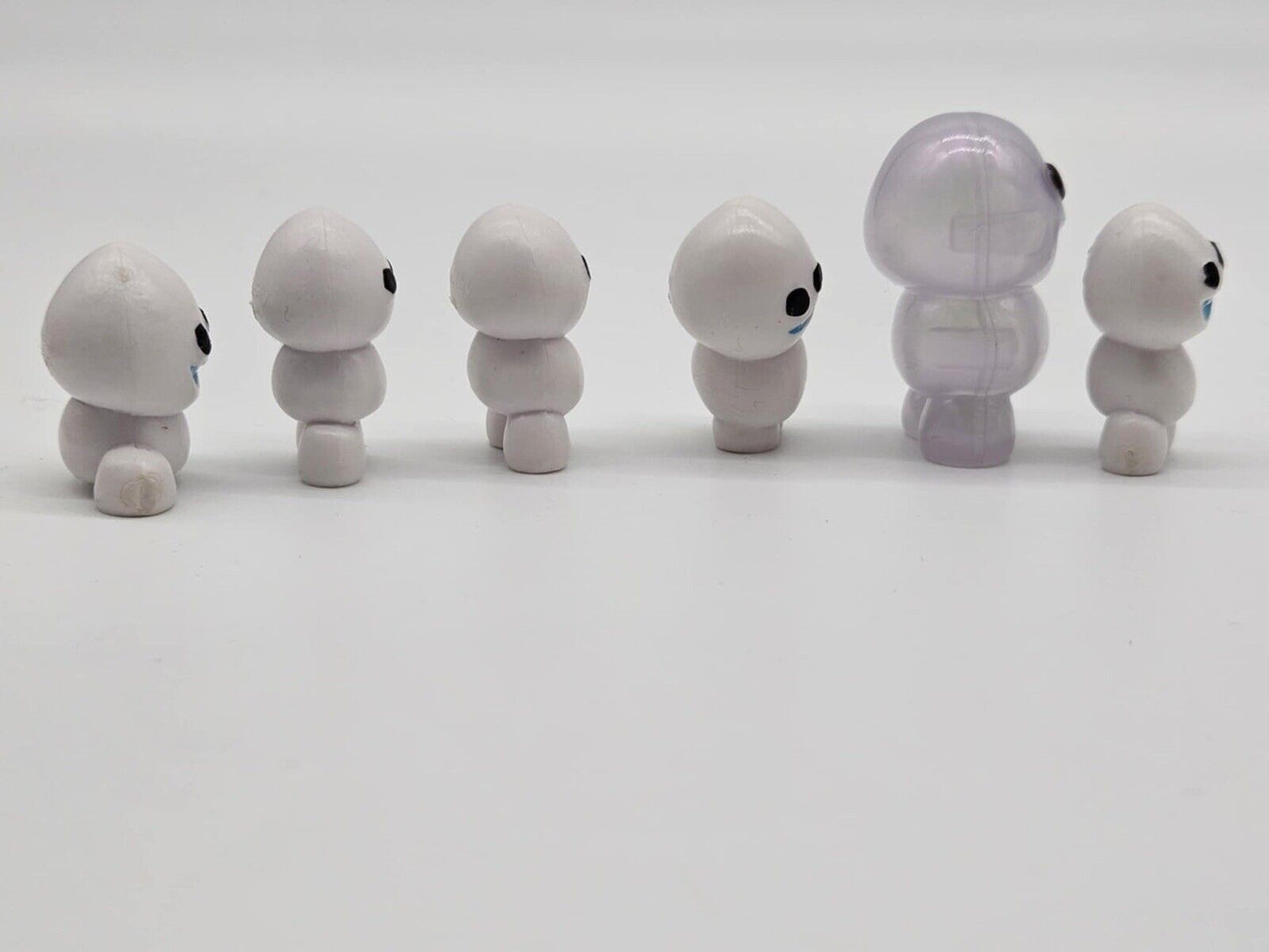 Disney Frozen 6 Mini Plastic Fluffy Puffy Olaf Snowgies Figurines